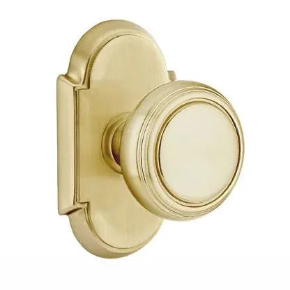 Emtek Norwich Door Knob with #8 Rose by Emtek