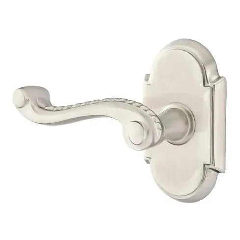 Emtek Rope Lever with #8 Rose by Emtek
