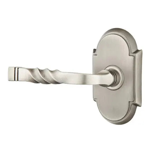 Emtek Sante Fe Lever with #8 Rose by Emtek