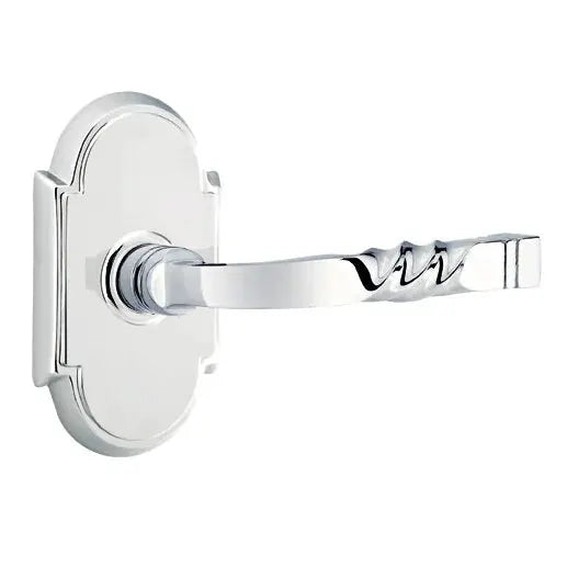 Emtek Sante Fe Lever with #8 Rose by Emtek