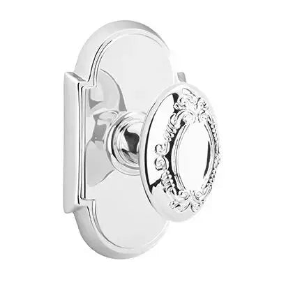 Emtek Victoria Knob with #8 Rose by Emtek