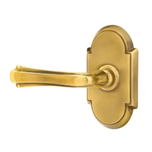 Emtek Wembley Lever with #8 Rose by Emtek