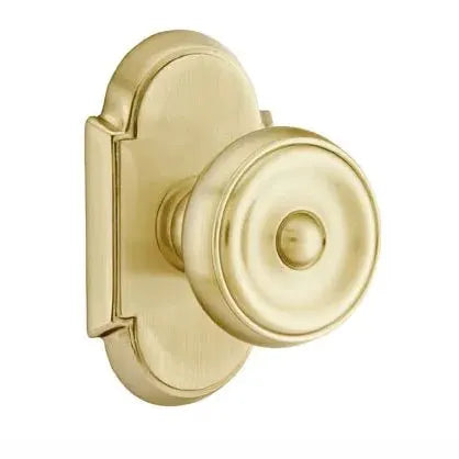 Emtek Waverly Door Knob with #8 Rose by Emtek