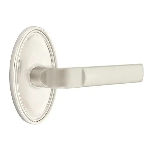 Emtek Aston Lever with Oval Rose by Emtek