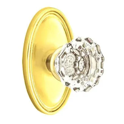 Emtek Astoria Door Knob with Oval Rose by Emtek