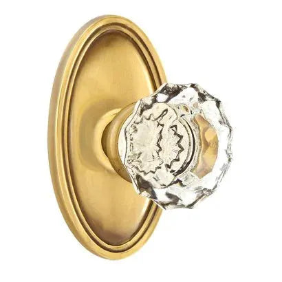 Emtek Astoria Door Knob with Oval Rose by Emtek