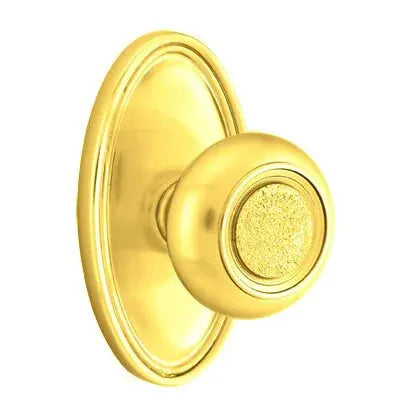 Emtek Belmont Knob with Oval Rose by Emtek
