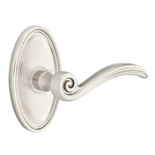 Emtek Elan Lever with Oval Rose by Emtek