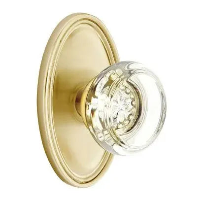 Emtek Georgetown Door Knob with Oval Rose by Emtek