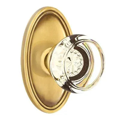 Emtek Georgetown Door Knob with Oval Rose by Emtek