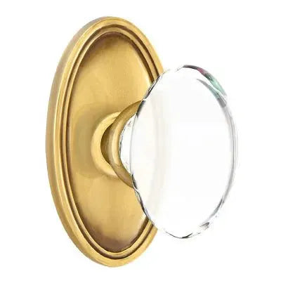 Emtek Hampton Door Knob with Oval Rose by Emtek