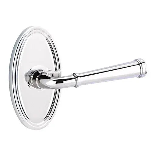 Emtek Merrimack Lever with Oval Rose by Emtek
