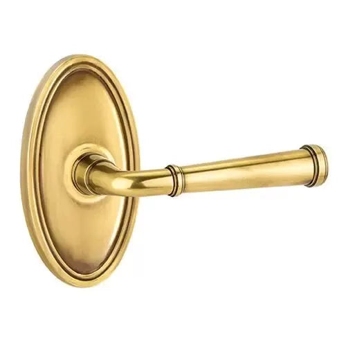 Emtek Merrimack Lever with Oval Rose by Emtek