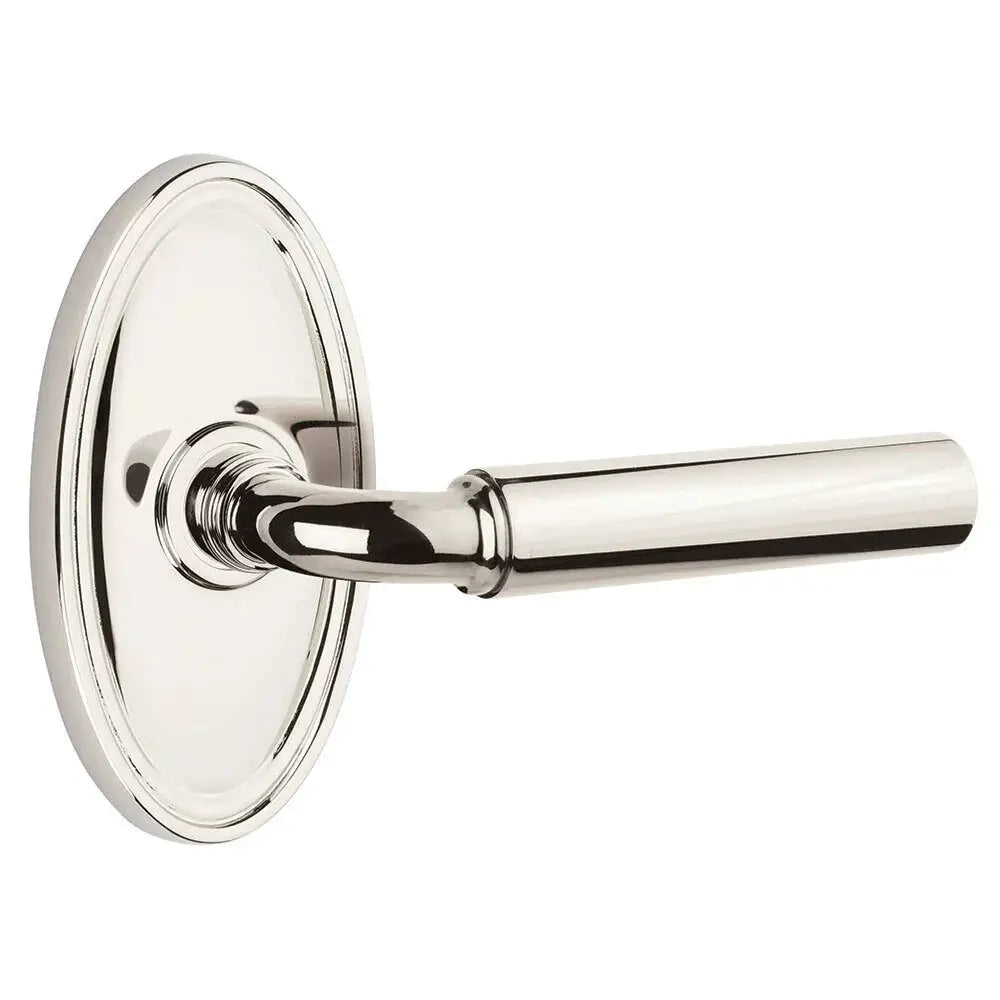 Emtek Manning Door Lever with Oval Rose by Emtek