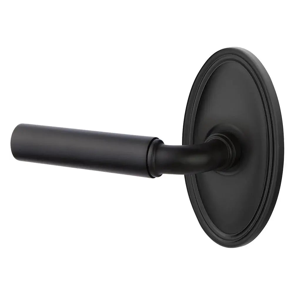 Emtek Manning Door Lever with Oval Rose by Emtek
