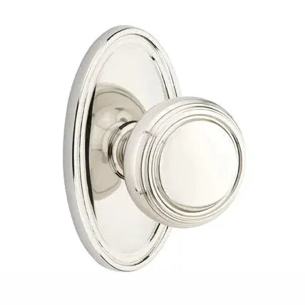 Emtek Norwich Door Knob with Oval Rose by Emtek