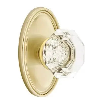 Emtek Old Town Door Knob with Oval Rose by Emtek