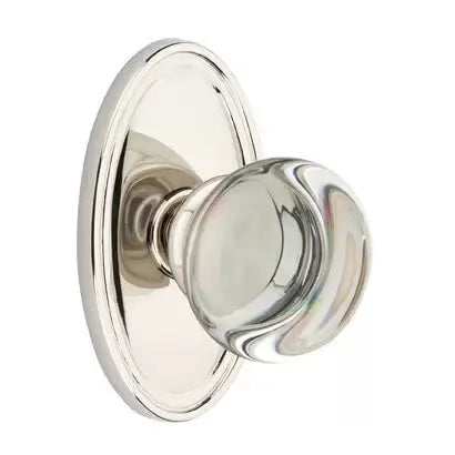 Emtek Providence Door Knob with Oval Rose by Emtek