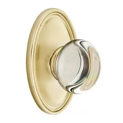 Emtek Providence Door Knob with Oval Rose by Emtek