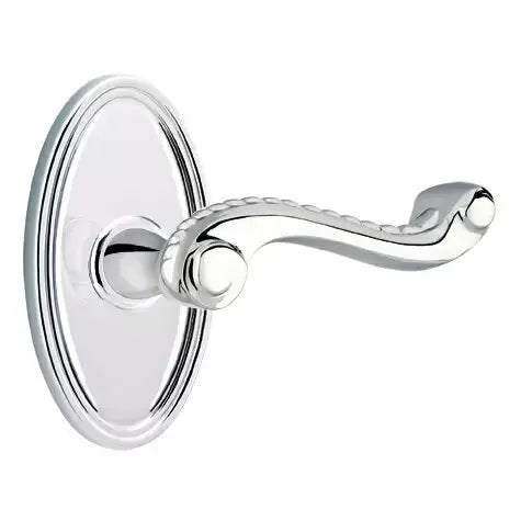 Emtek Rope Lever with Oval Rose by Emtek