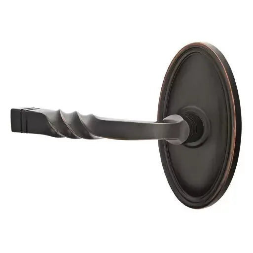 Emtek Sante Fe Lever with Oval Rose by Emtek