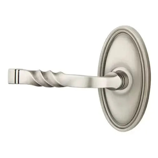 Emtek Sante Fe Lever with Oval Rose by Emtek