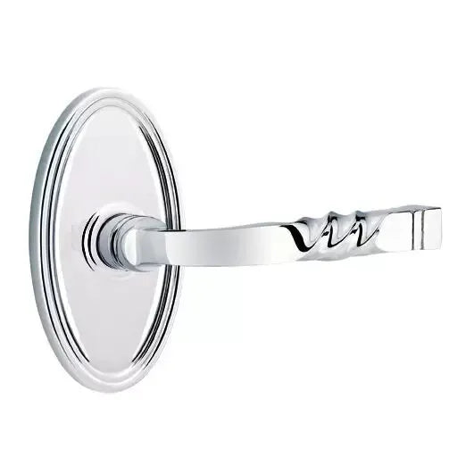 Emtek Sante Fe Lever with Oval Rose by Emtek