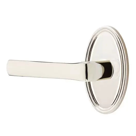 Emtek Spencer Lever with Oval Rose by Emtek