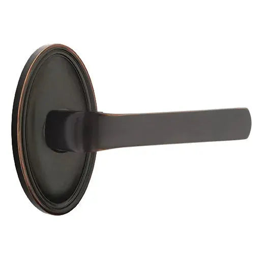 Emtek Spencer Lever with Oval Rose by Emtek