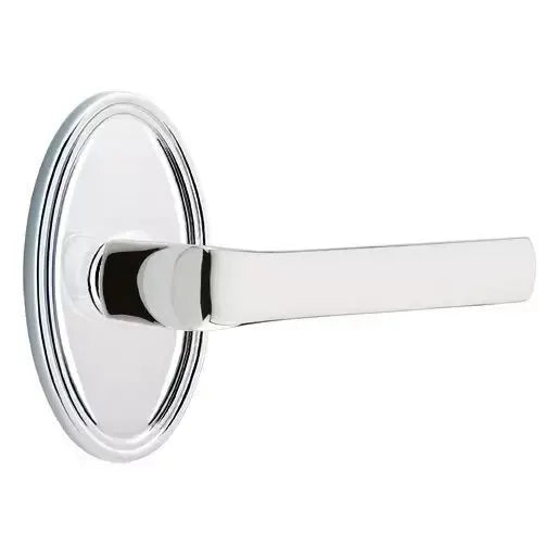 Emtek Spencer Lever with Oval Rose by Emtek