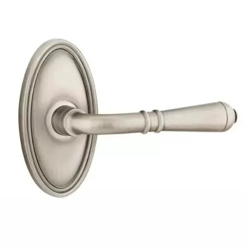 Emtek Turino Door Lever with Oval Rose by Emtek