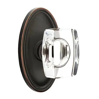 Emtek Windsor Door Knob with Oval Rose by Emtek