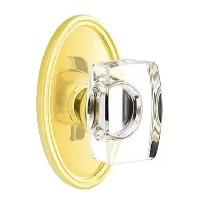 Emtek Windsor Door Knob with Oval Rose by Emtek