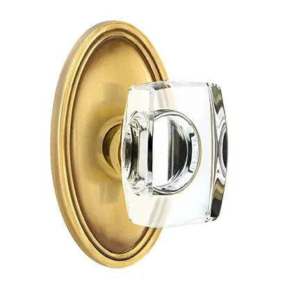 Emtek Windsor Door Knob with Oval Rose by Emtek