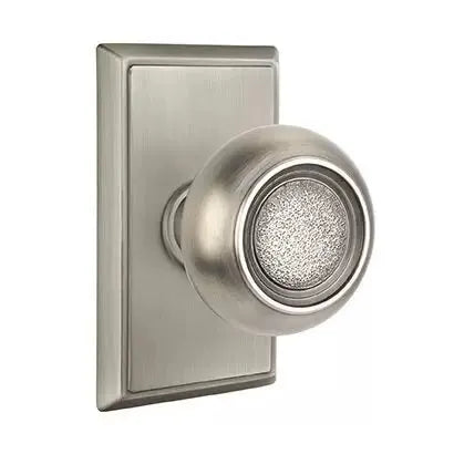 Emtek Belmont Knob with Rectangular Rose by Emtek