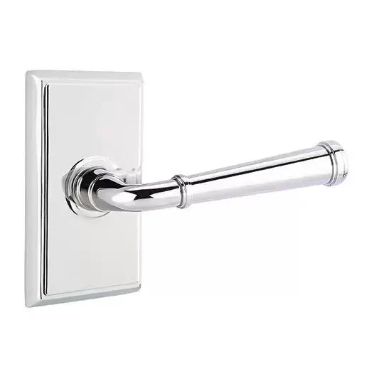 Emtek Merrimack Lever with Rectangular Rose by Emtek
