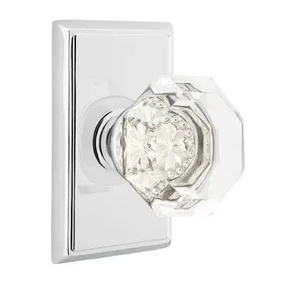 Emtek Old Town Door Knob with Rectangular Rose by Emtek