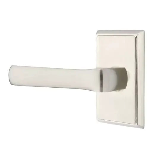 Emtek Spencer Lever with Rectangular Rose by Emtek
