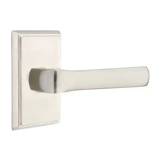 Emtek Spencer Lever with Rectangular Rose by Emtek