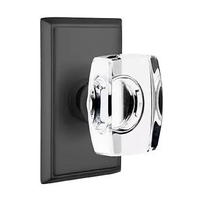 Emtek Windsor Door Knob with Rectangular Rose by Emtek