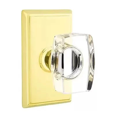 Emtek Windsor Door Knob with Rectangular Rose by Emtek