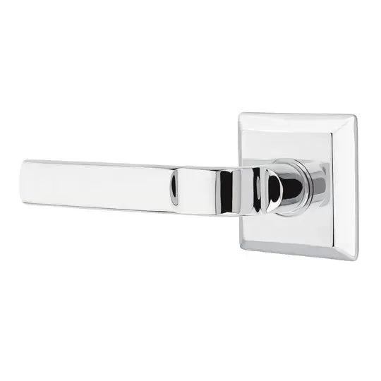 Emtek Aston Lever with Quincy Rose by Emtek
