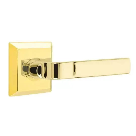 Emtek Aston Lever with Quincy Rose by Emtek