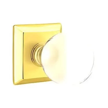 Emtek Bristol Door Knob with Quincy Rose by Emtek