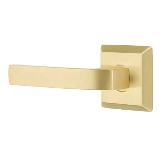 Emtek Breslin Lever with Quincy Rose by Emtek