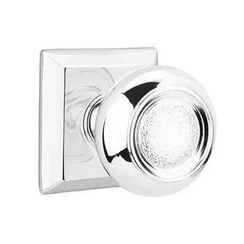 Emtek Belmont Knob with Quincy Rose by Emtek