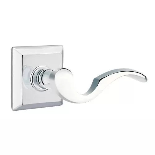 Emtek Cortina Door Lever with Quincy Rose by Emtek