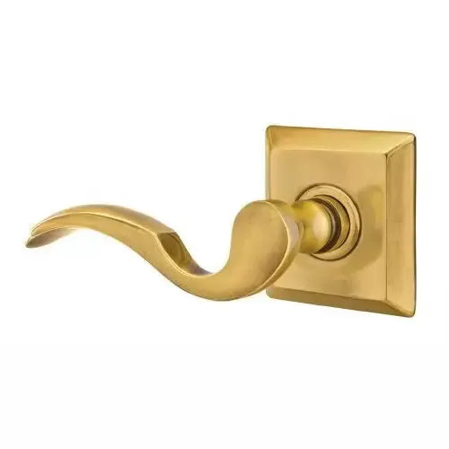 Emtek Cortina Door Lever with Quincy Rose by Emtek