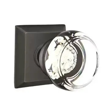 Emtek Georgetown Door Knob with Quincy Rose by Emtek