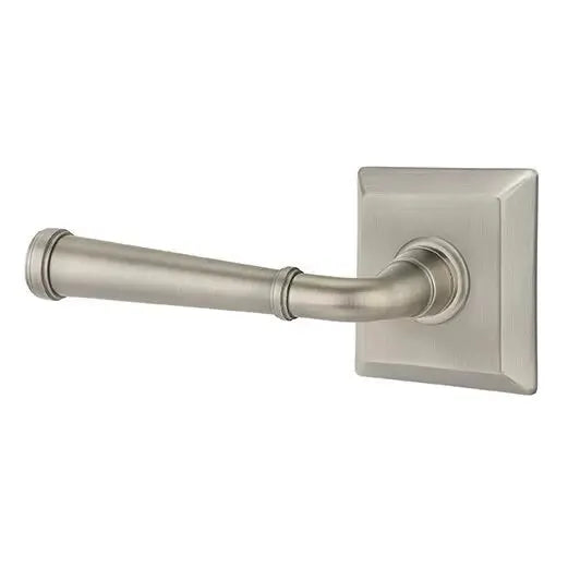 Emtek Merrimack Lever with Quincy Rose by Emtek